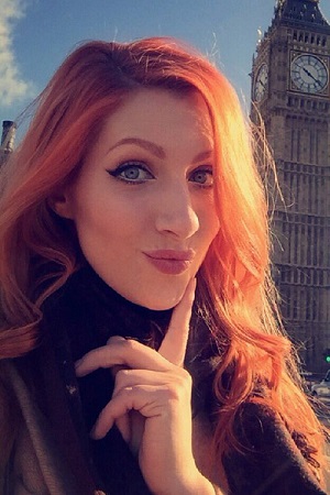 Lara Trautmann as Herself - Host on Game Two