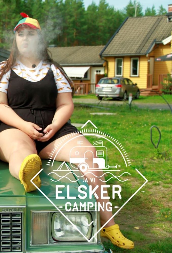 Ja Vi Elsker Camping series poster
