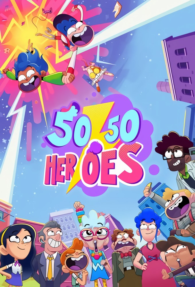 50/50 Heroes series poster