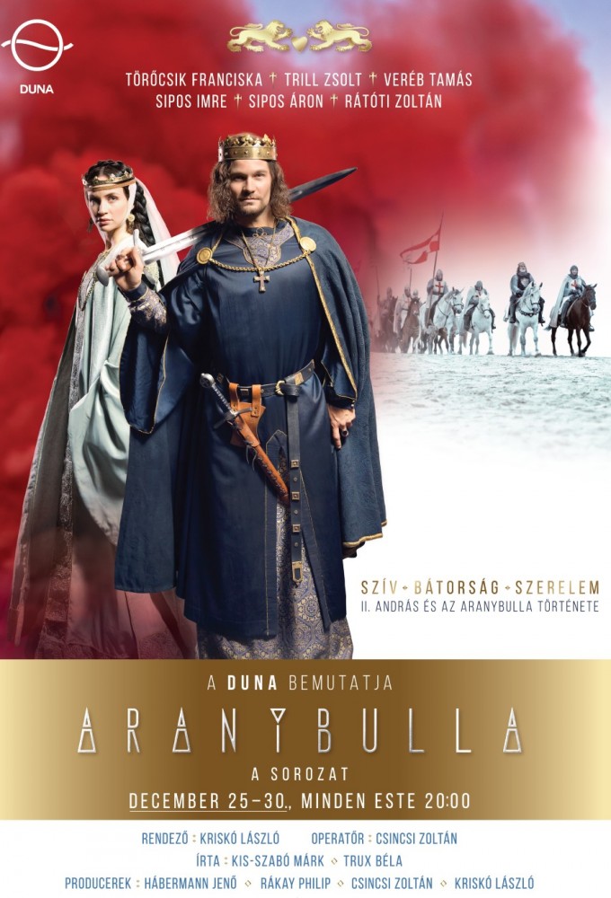 Aranybulla series poster