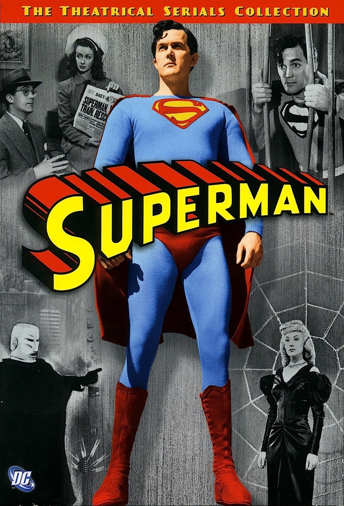 Atom Man vs. Superman series poster