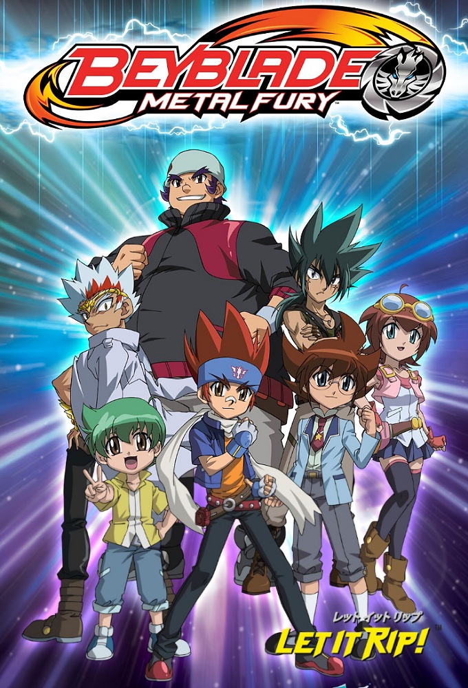 Beyblade: Metal Fusion series poster