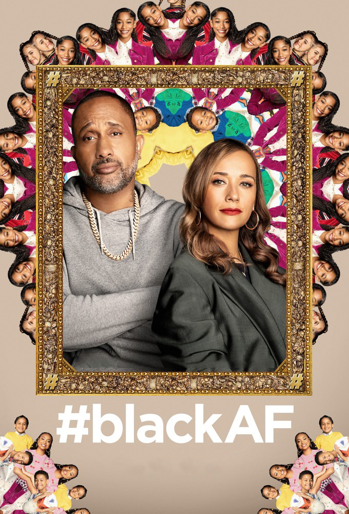 #blackAF series poster