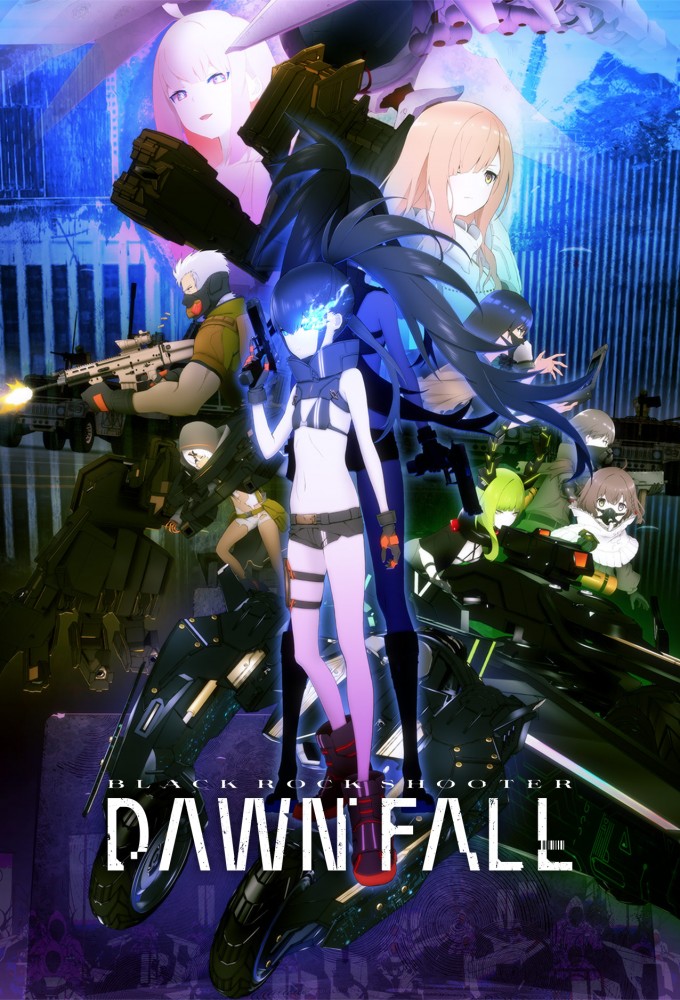 Black Rock Shooter: Dawn Fall series poster