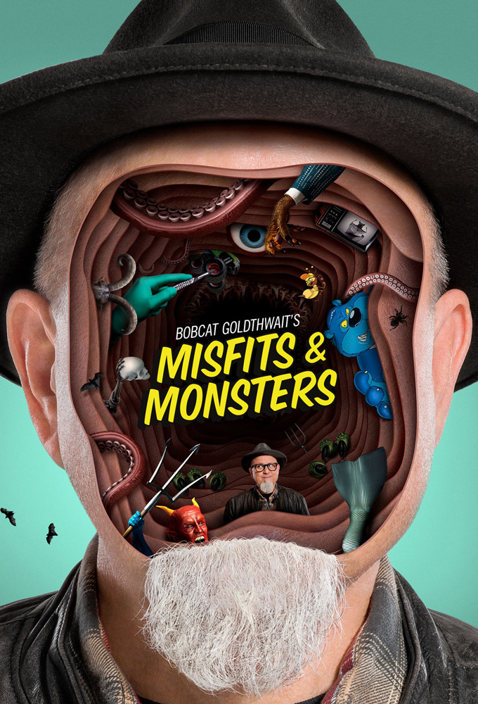 Bobcat Goldthwait's Misfits & Monsters series poster