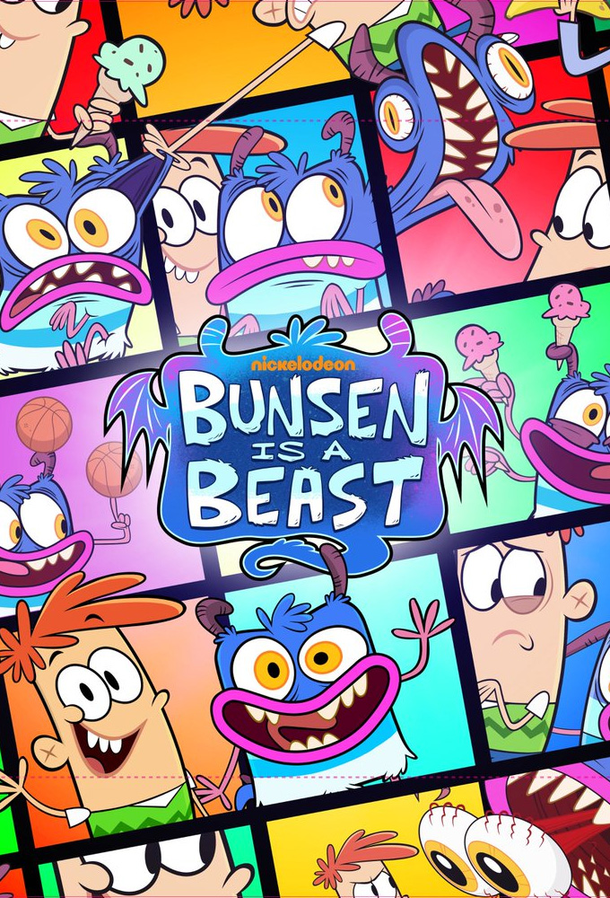 Bunsen is a Beast! series poster
