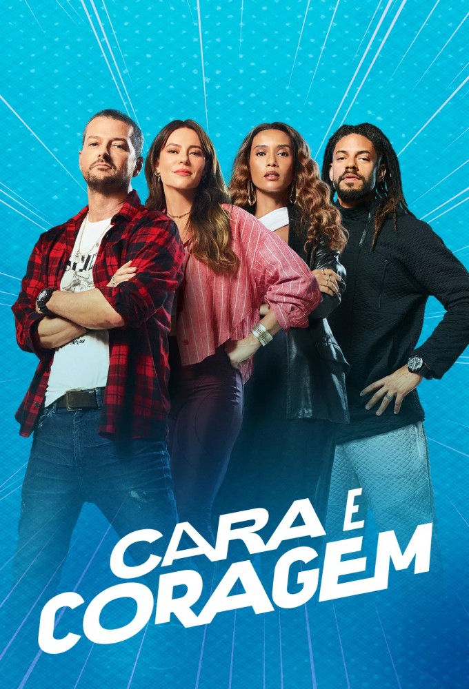 Cara e Coragem series poster