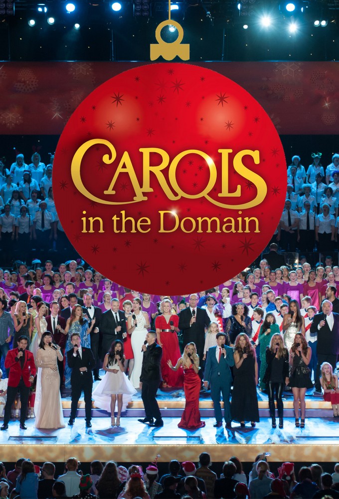 Carols in the Domain series poster