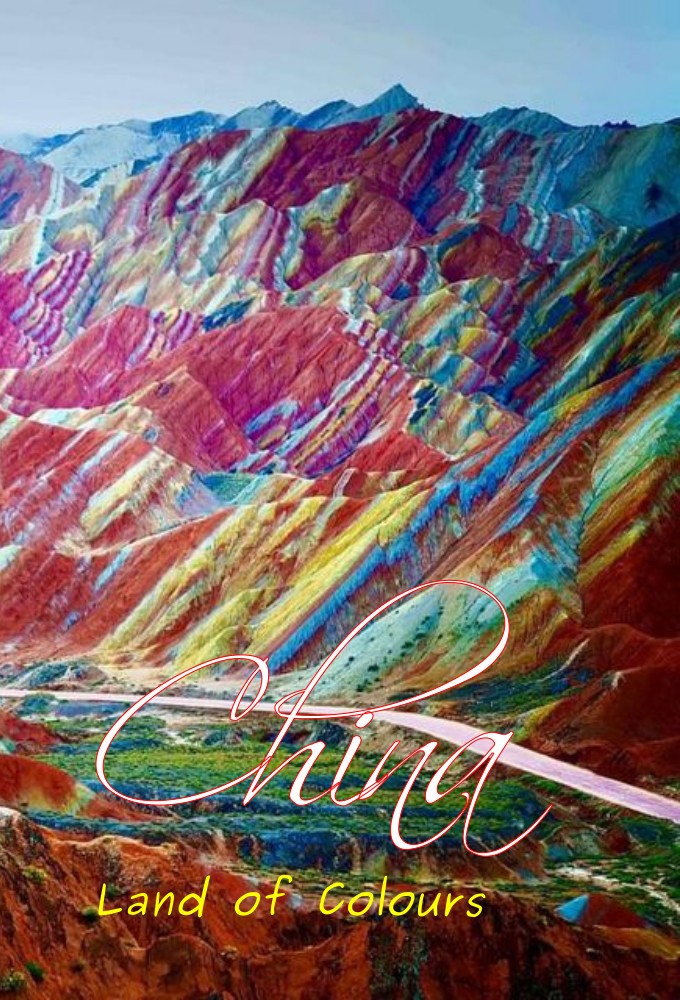 China, Land of Colours series poster