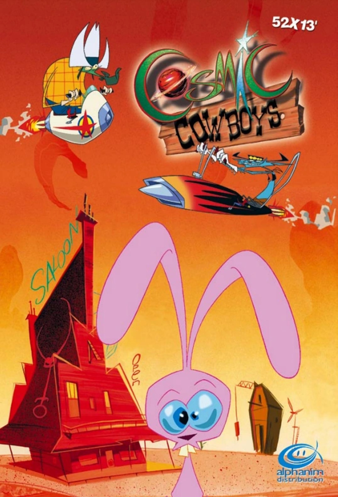 Cosmic Cowboys series poster