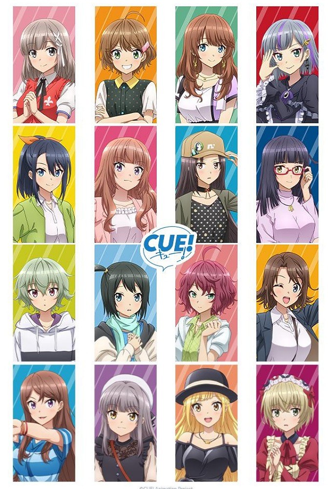 CUE! series poster