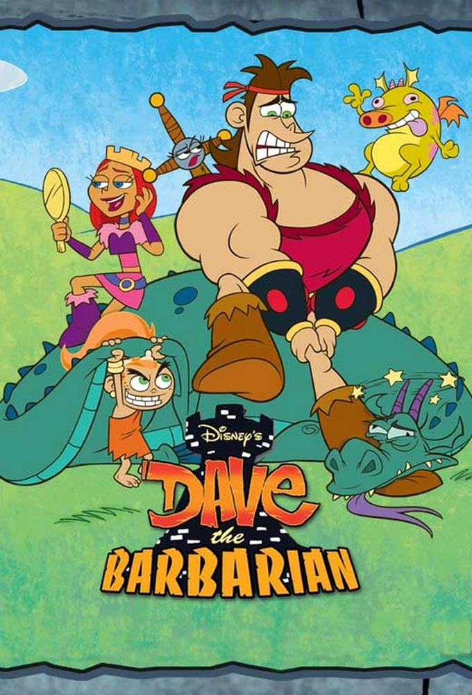 Dave the Barbarian series poster