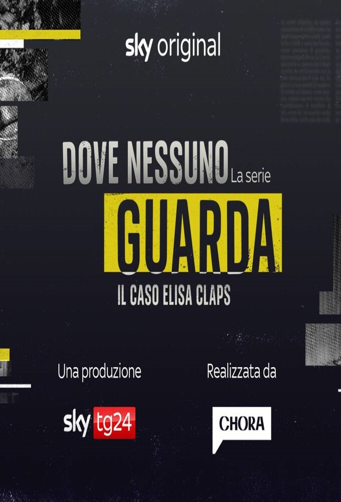 Where no one looks - The Elisa Claps case series poster