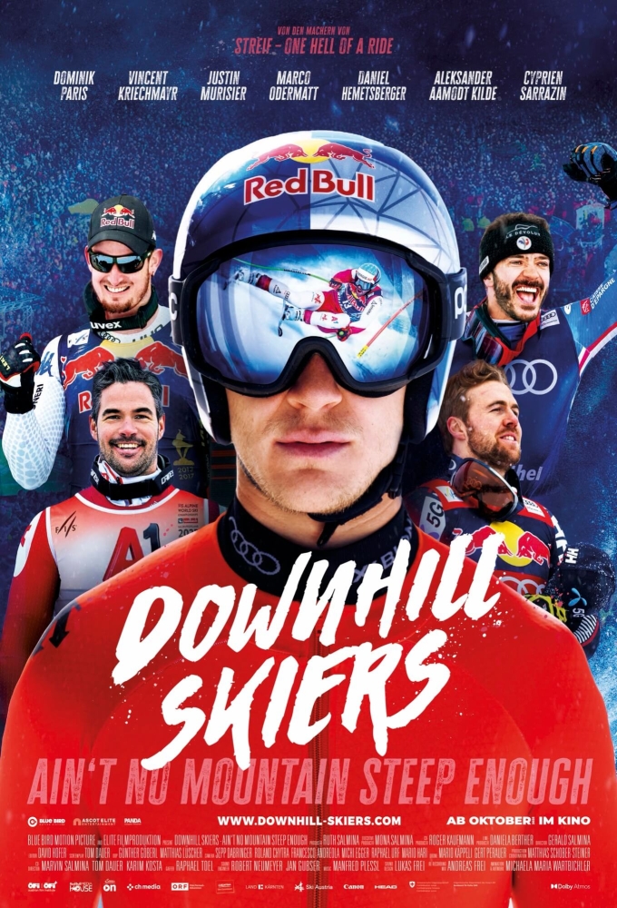 Downhill Skiers: In the Thrill of Speed Image