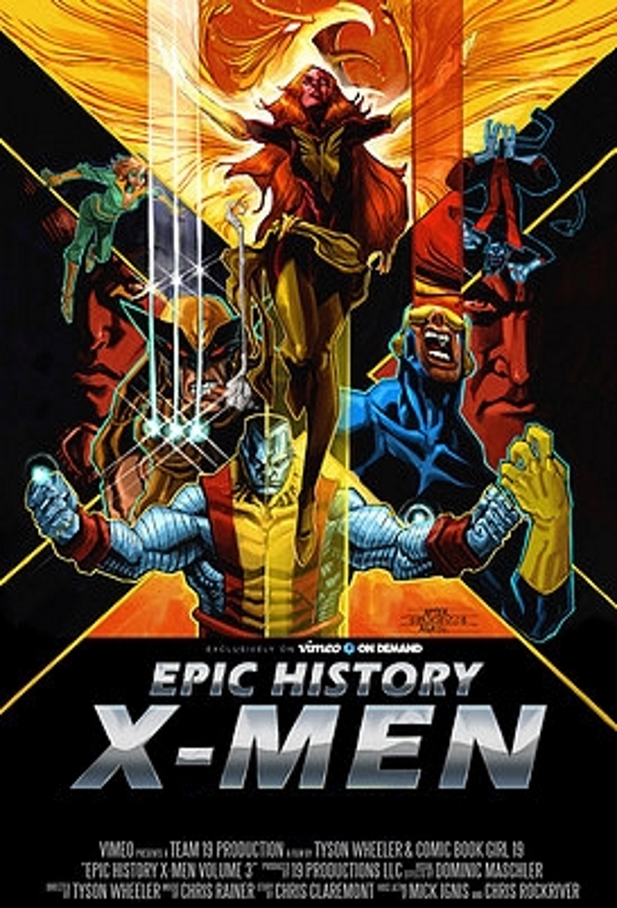 Epic History X-Men series poster