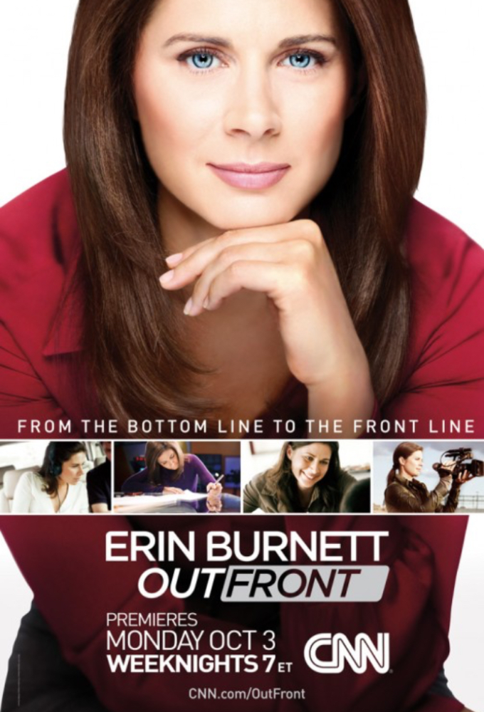 Erin Burnett OutFront series poster