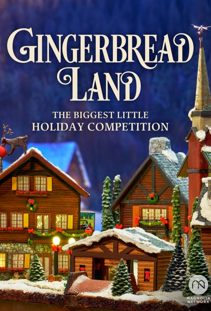 Gingerbread Land: The Biggest Little Holiday Competition series poster