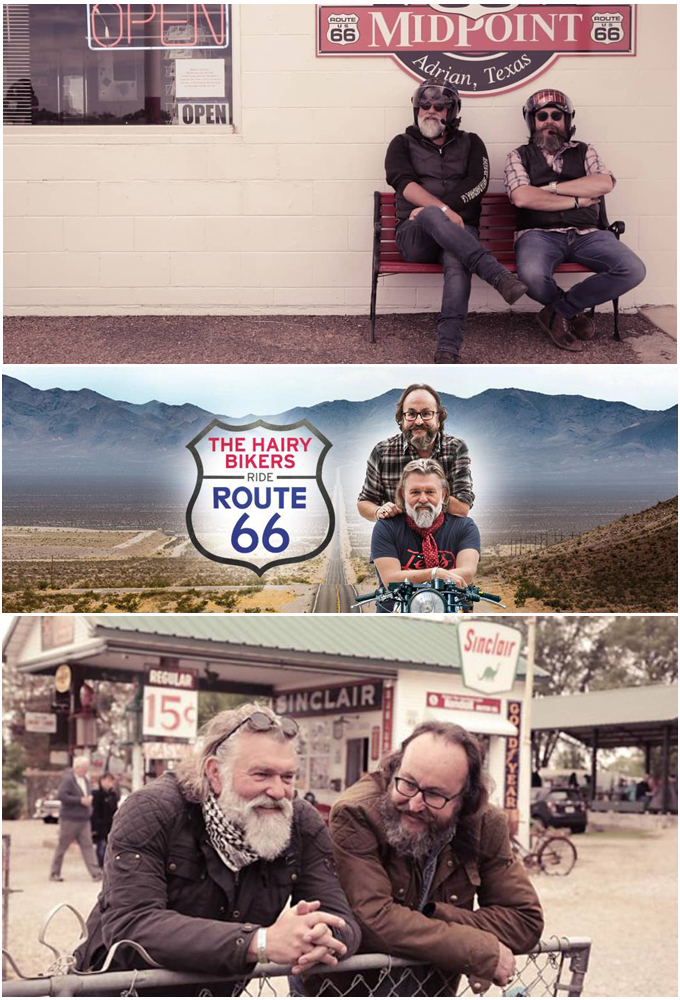 The Hairy Bikers: Route 66 series poster