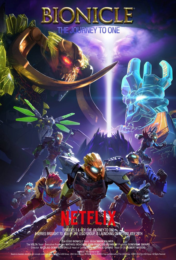 LEGO Bionicle: The Journey to One series poster