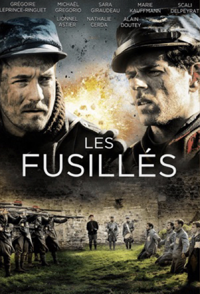 Les fusillés series poster
