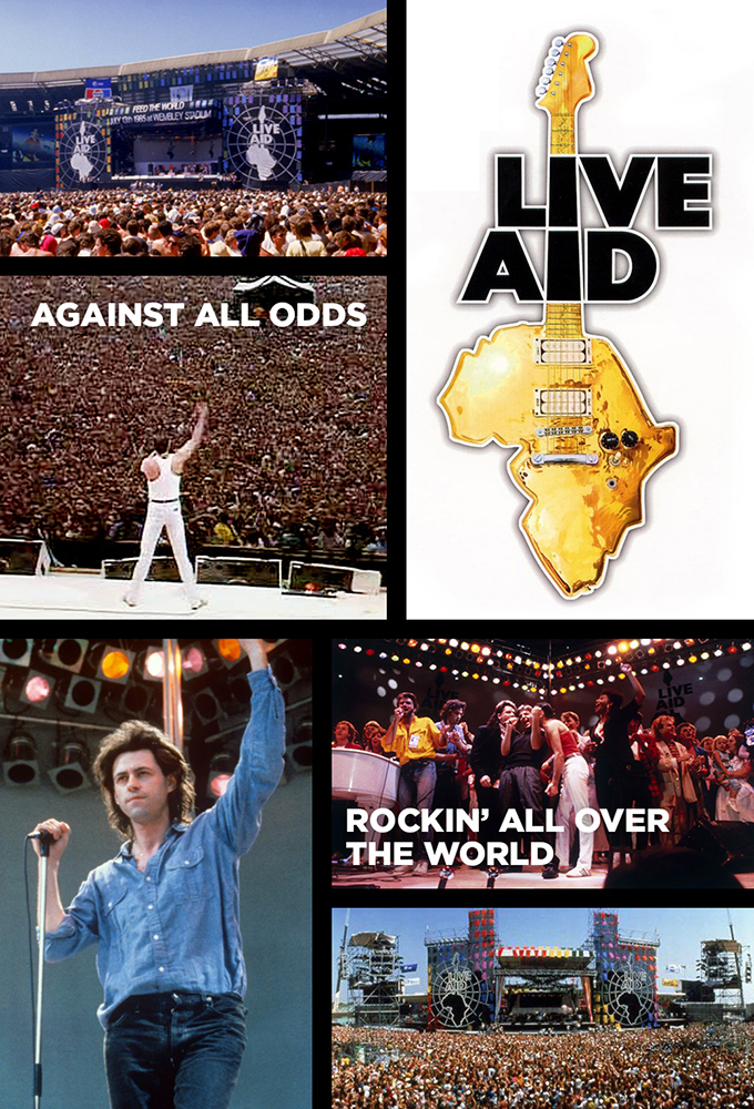 Live Aid series poster