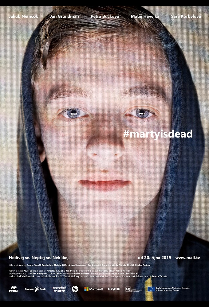#martyisdead series poster