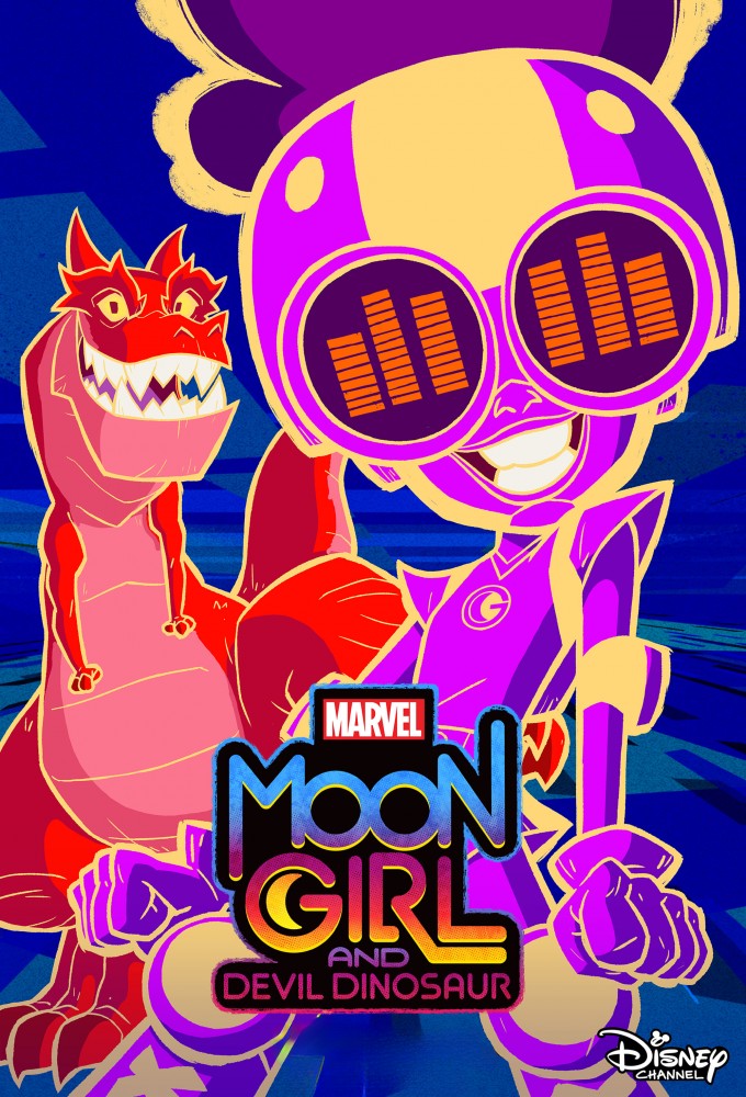Marvel's Moon Girl and Devil Dinosaur series poster
