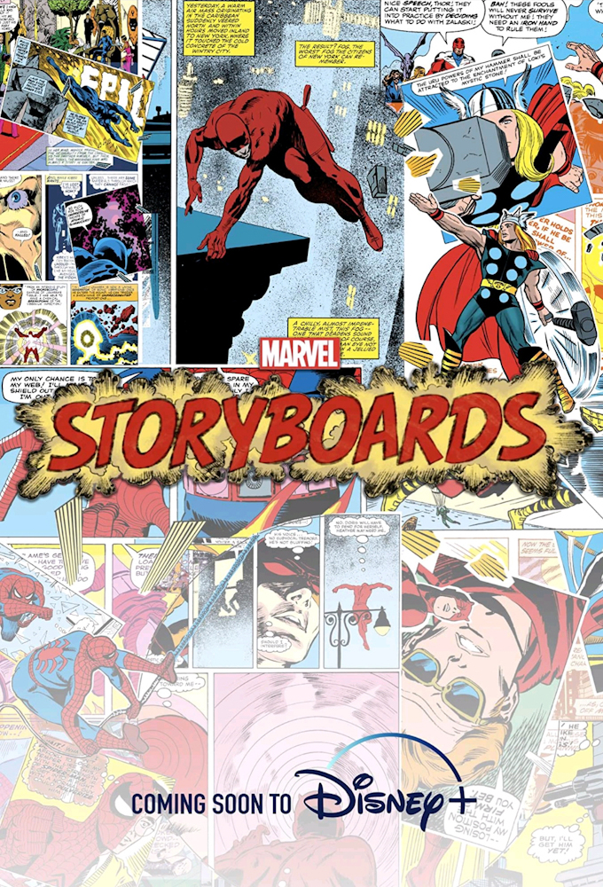 Marvel's Storyboards series poster