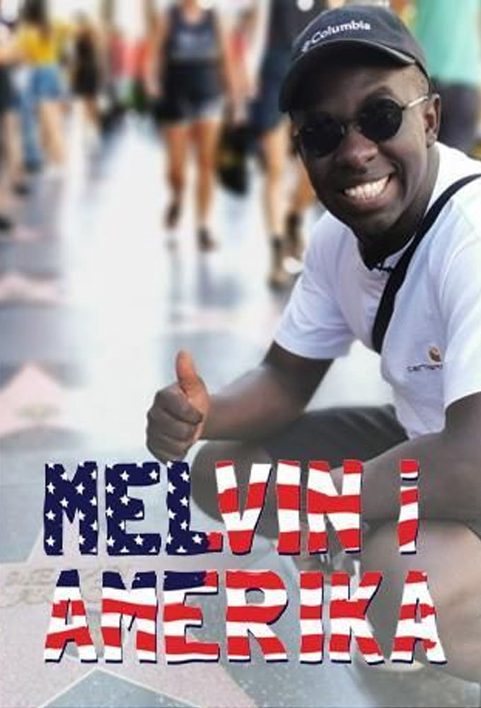 Melvin i Amerika series poster
