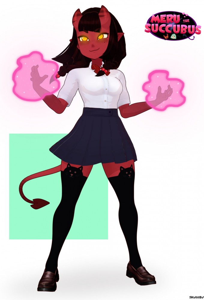 Meru the Succubus series poster