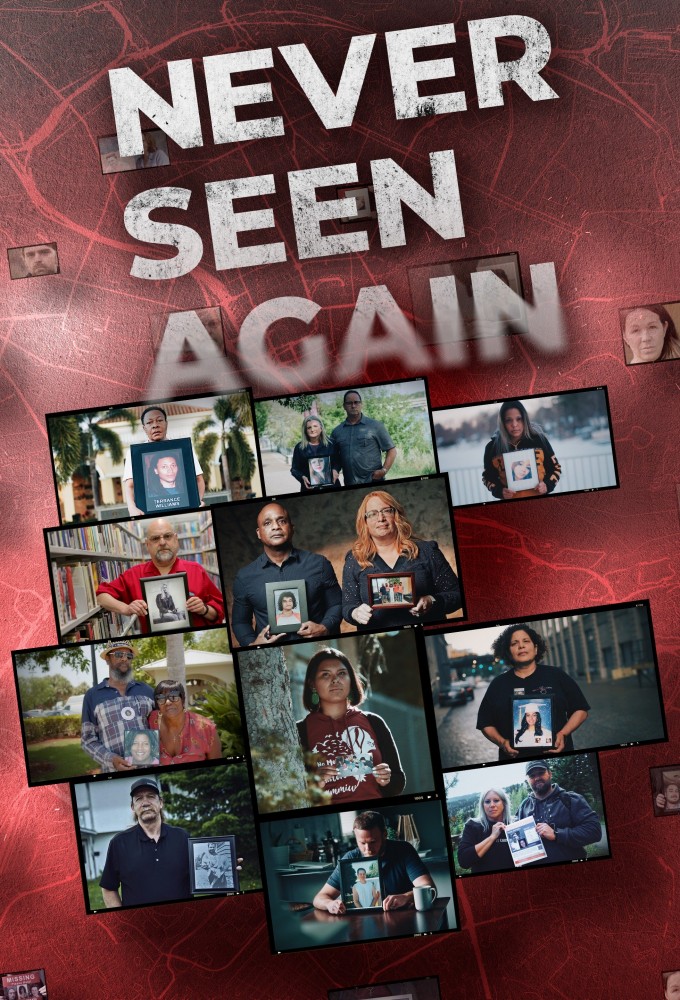 Never Seen Again series poster