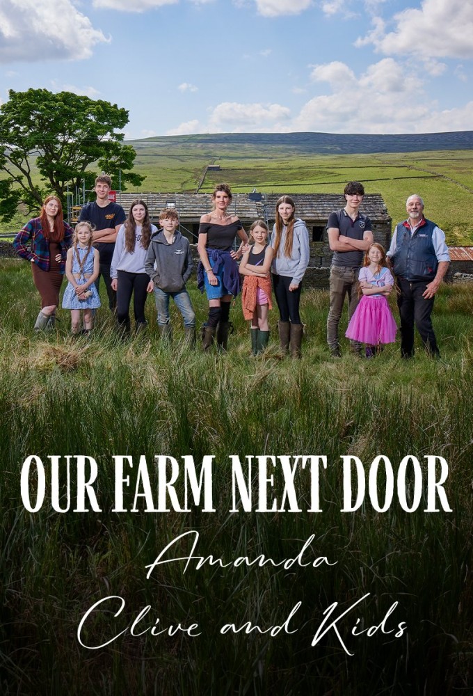 Our Farm Next Door: Amanda, Clive and Kids Image