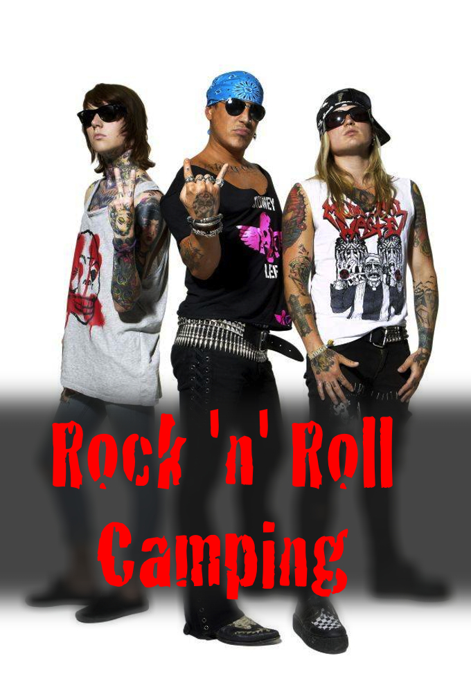 rock n roll camping series poster