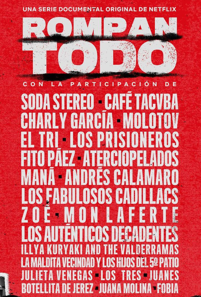 Break It All: The History of Rock in Latin America series poster
