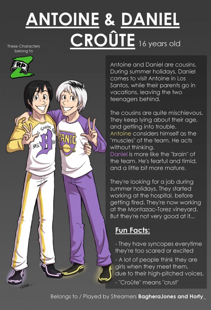 Antoine Croute - Baghera Jones (GTA RPZ) series poster