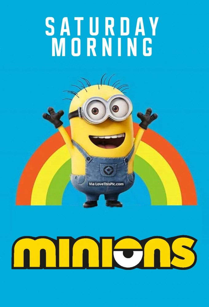 Saturday Morning Minions series poster