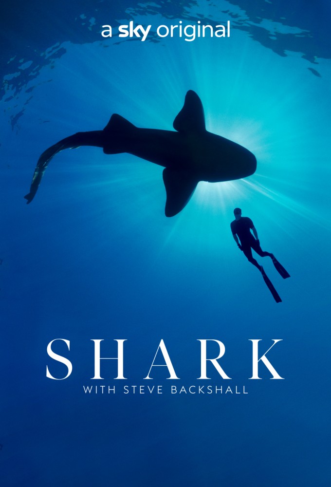 Shark with Steve Backshall series poster