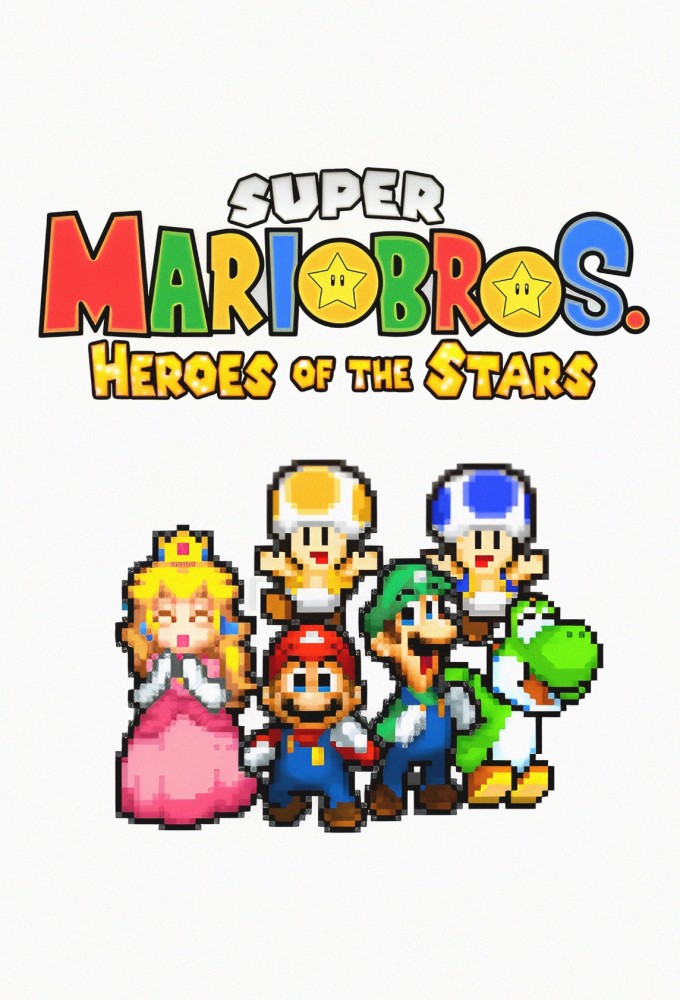 Super Mario Bros Heroes of the Stars series poster