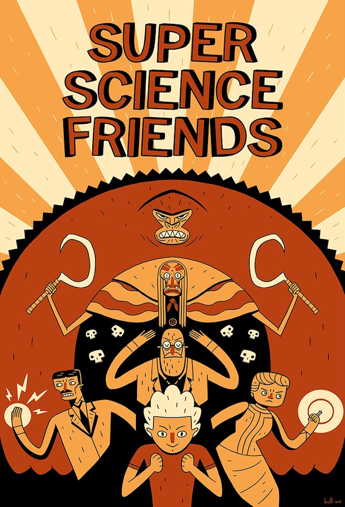 Super Science Friends series poster