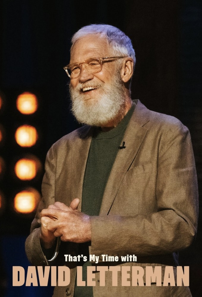 That’s My Time with David Letterman series poster