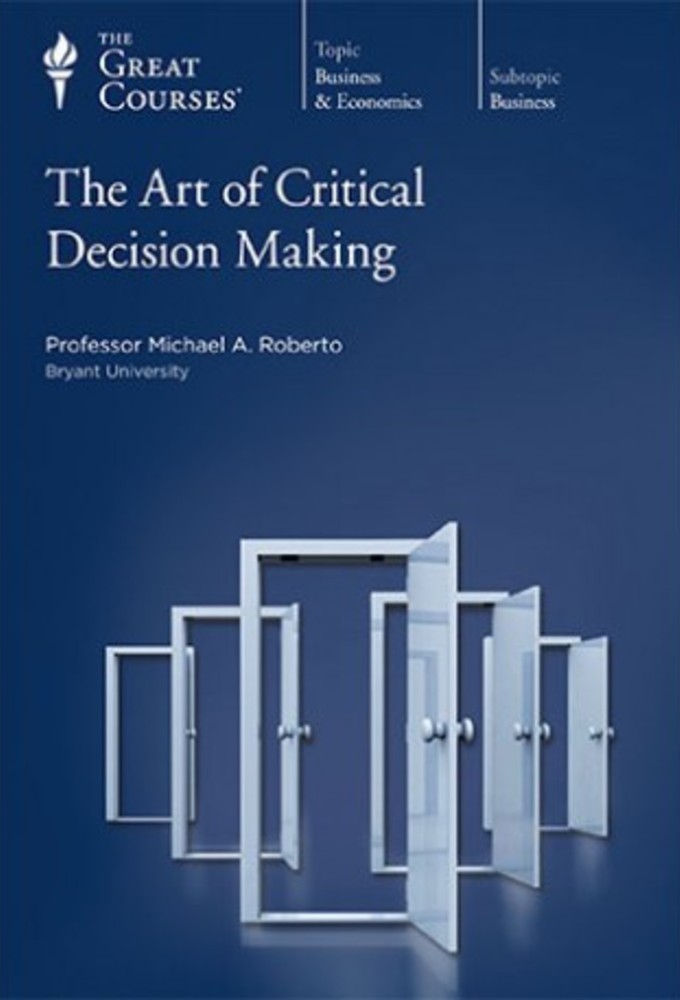 The Art of Critical Decision Making series poster