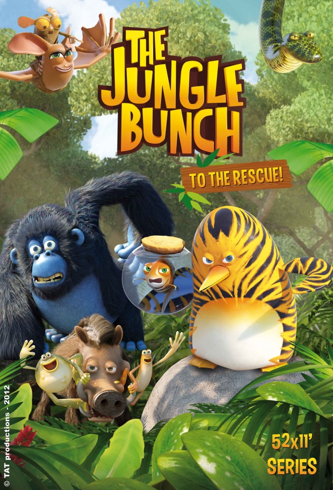 The Jungle Bunch series poster