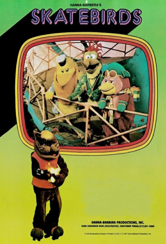 The Skatebirds series poster