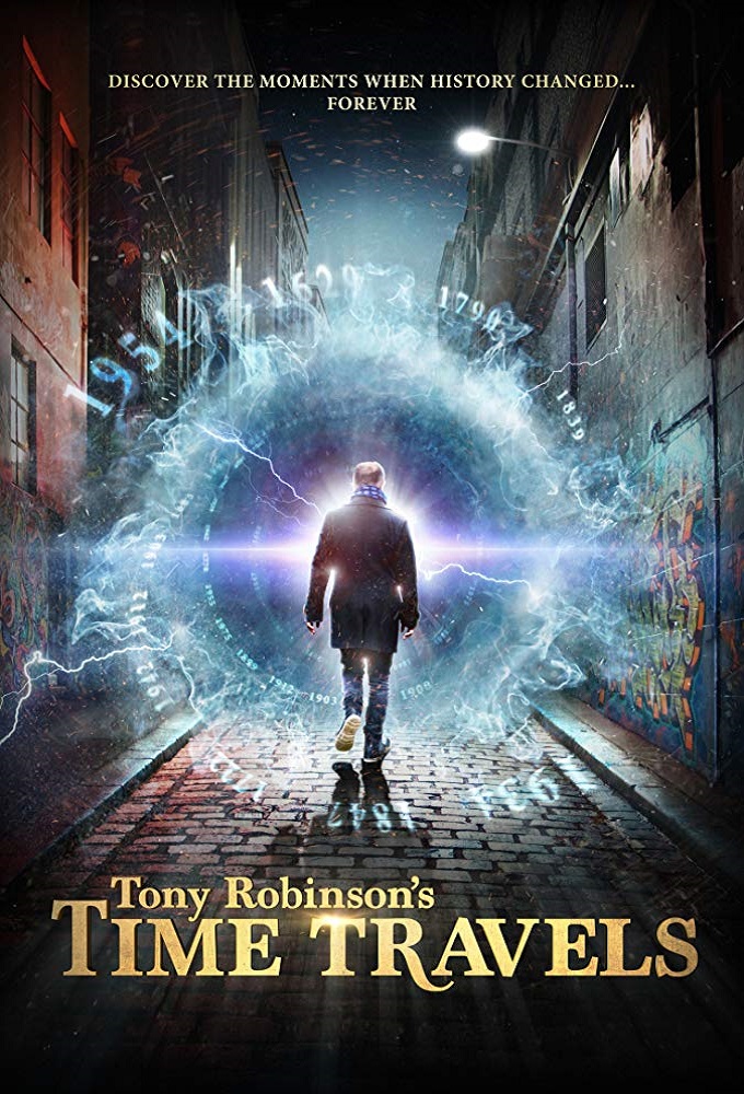 Tony Robinson's Time Travels series poster