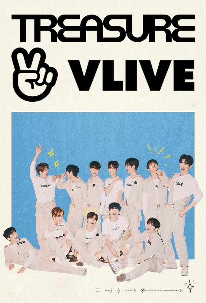 TREASURE vLive show series poster
