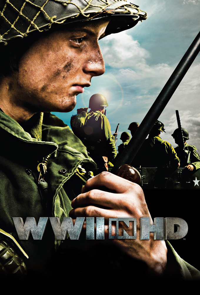WWII in HD series poster