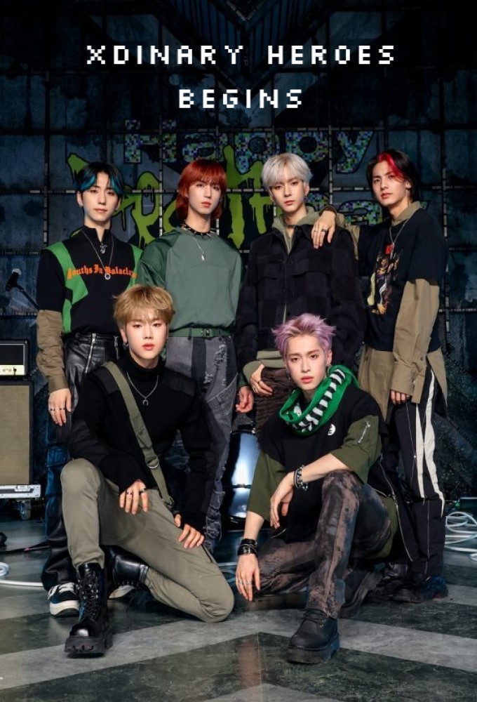 Xdinary Heroes BEGINS series poster