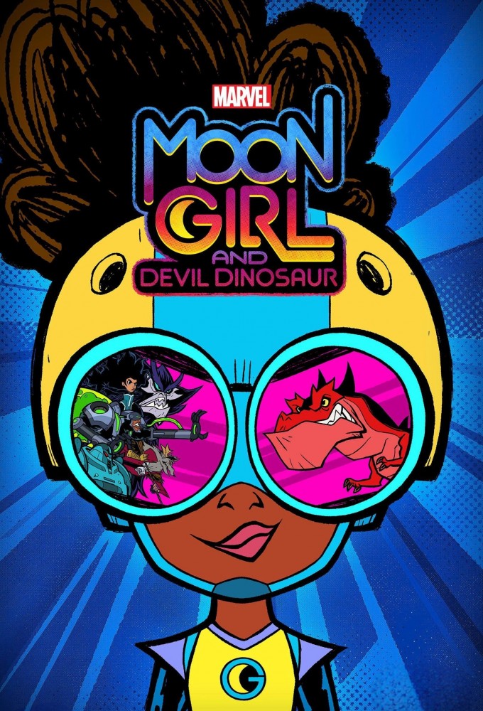 Marvel's Moon Girl and Devil Dinosaur Image