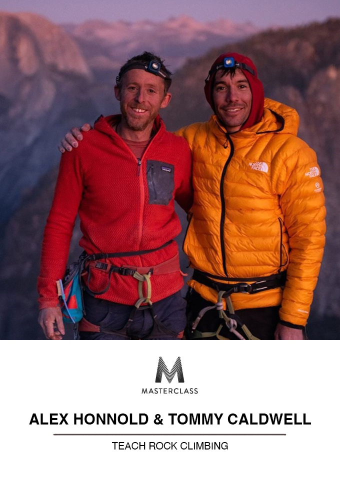 MasterClass: Alex Honnold & Tommy Caldwell Teach Rock Climbing Image