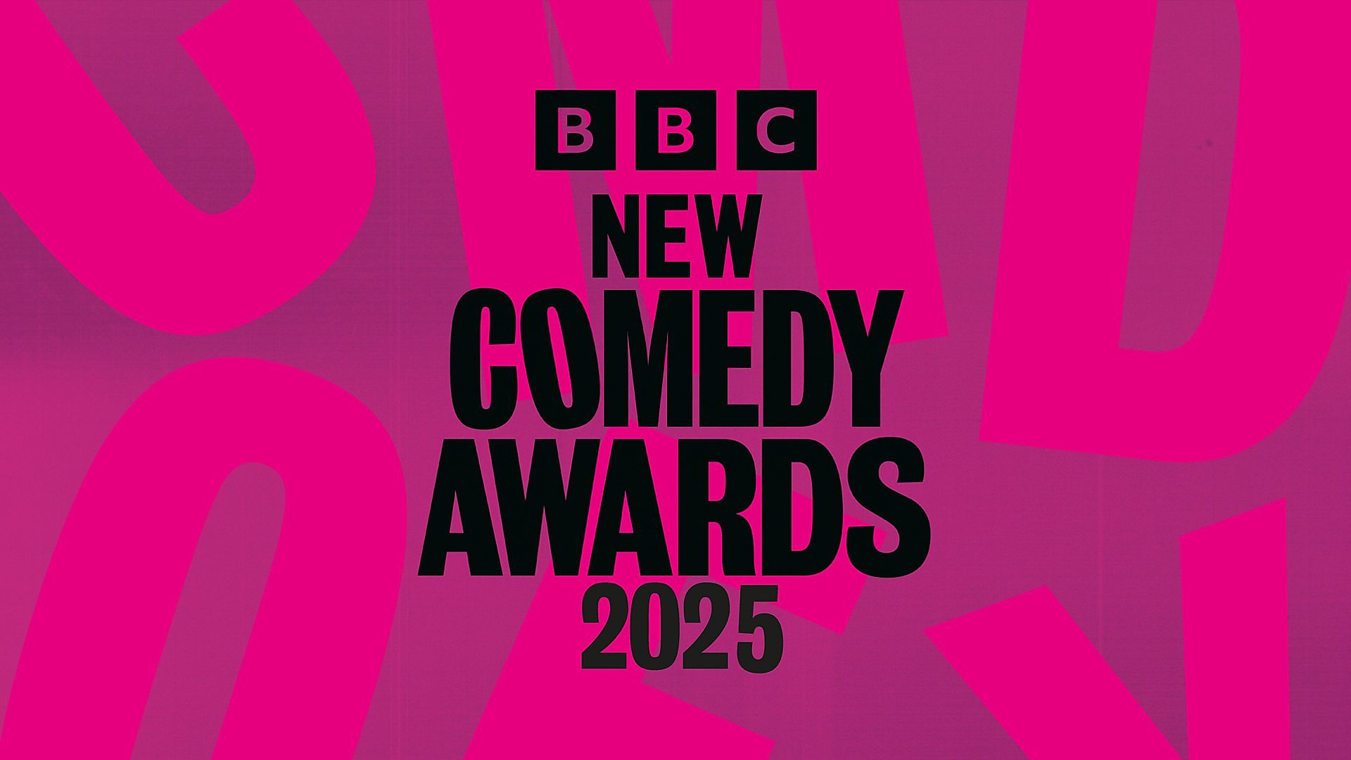 BBC New Comedy Awards series poster